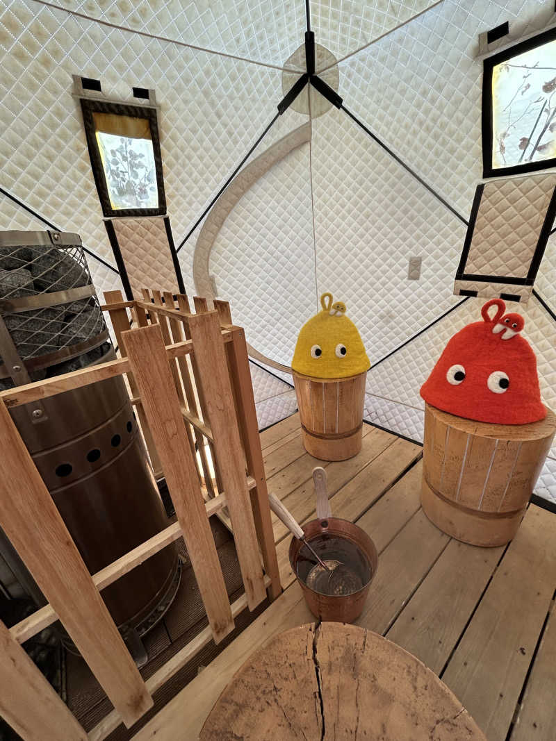 ひぃちゃんさんの温泉バルコニー キング&クイーンのサ活写真