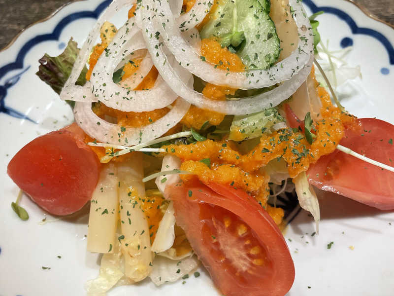アスパラ野菜サラダ