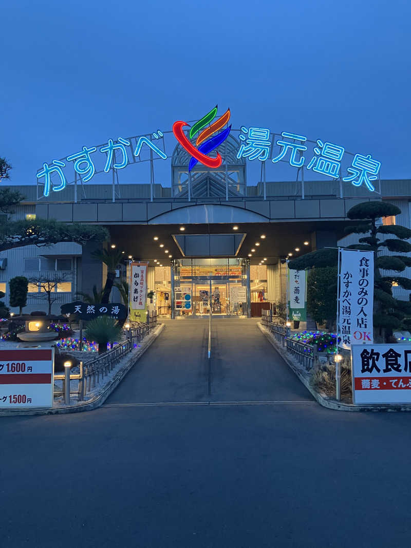 Dさんのかすかべ湯元温泉のサ活写真