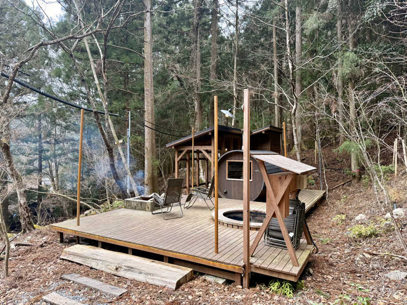 ぱぴぷぺぽぷちんさんのサウナ寸又峡 -TripTrain-のサ活写真