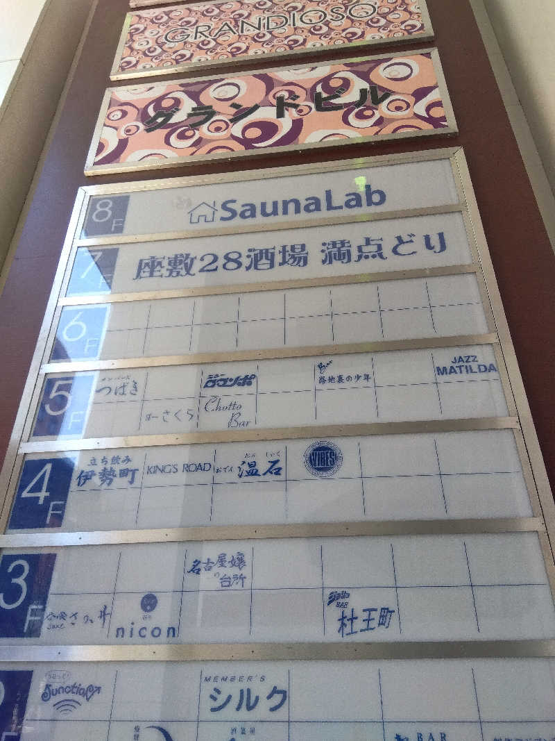 ちょびさんのSaunaLab Nagoya (サウナラボ名古屋)のサ活写真