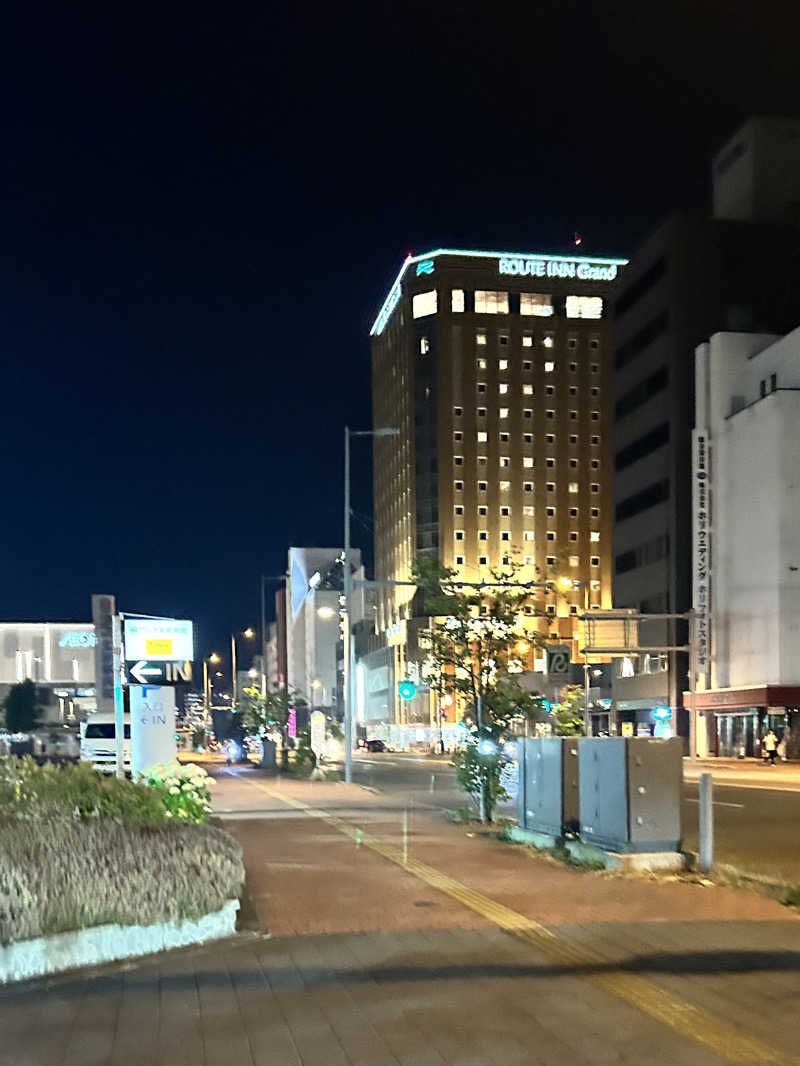夢芝居さんのホテルルートインGrand旭川駅前のサ活写真
