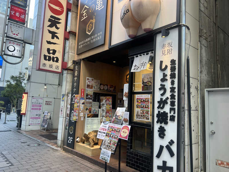 sinoさんの生姜サウナ 金の亀のサ活写真