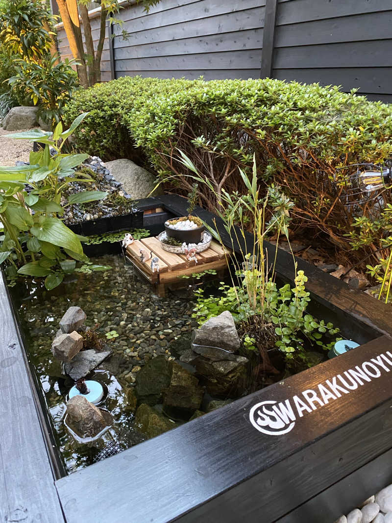 裏地見るプーチンさんの天然温泉 和楽の湯 下関せいりゅうのサ活写真