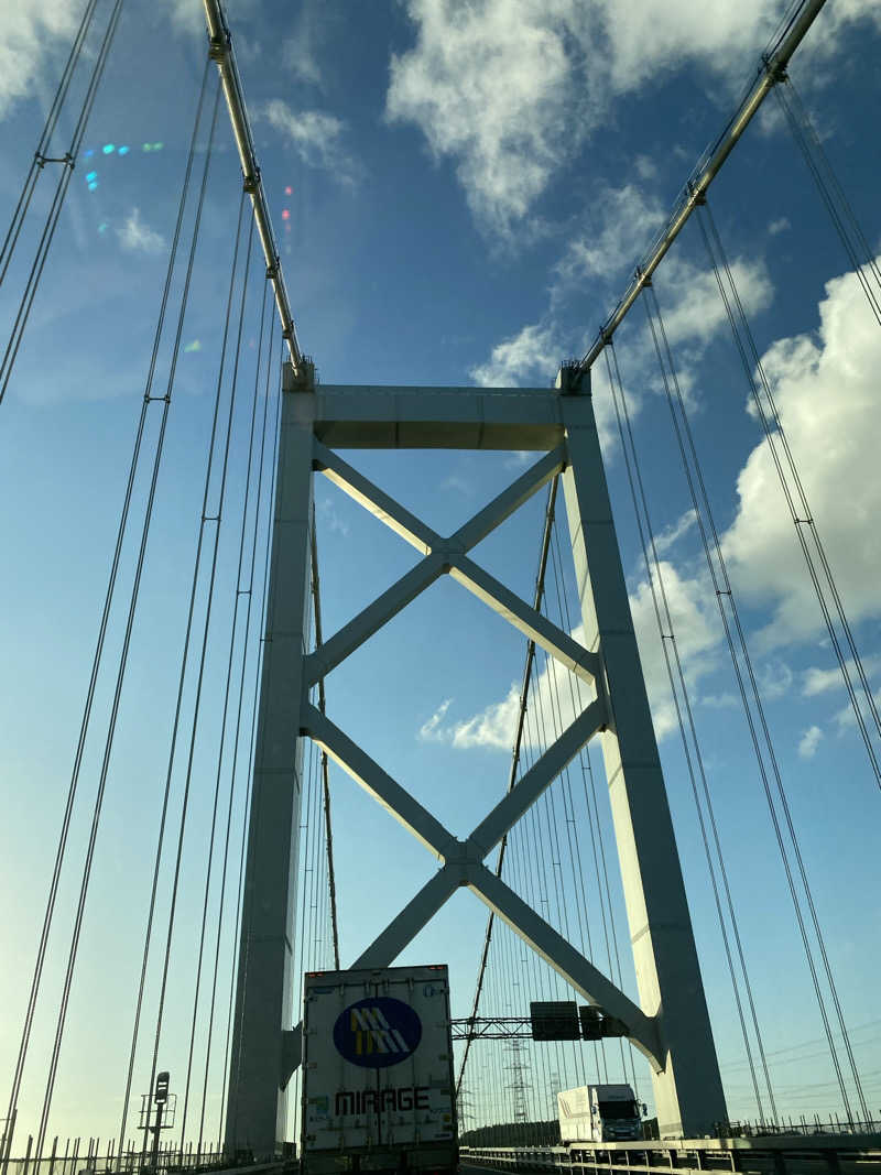 裏地見るプーチンさんの天然温泉 和楽の湯 下関せいりゅうのサ活写真