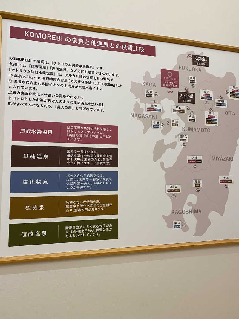 裏地見るプーチンさんの佐賀の湯処 KOMOREBIのサ活写真