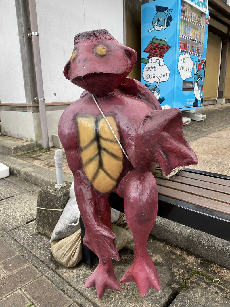 裏地見るプーチンさんの西ノ市温泉 蛍の湯(ホタルサウナ)のサ活写真