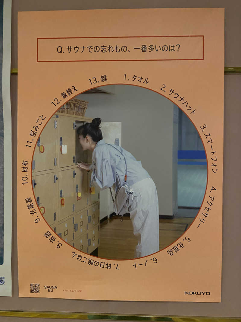 裏地見るプーチンさんのなにわ健康ランド 湯〜トピアのサ活写真