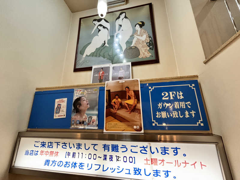 タカさんの大垣サウナのサ活写真