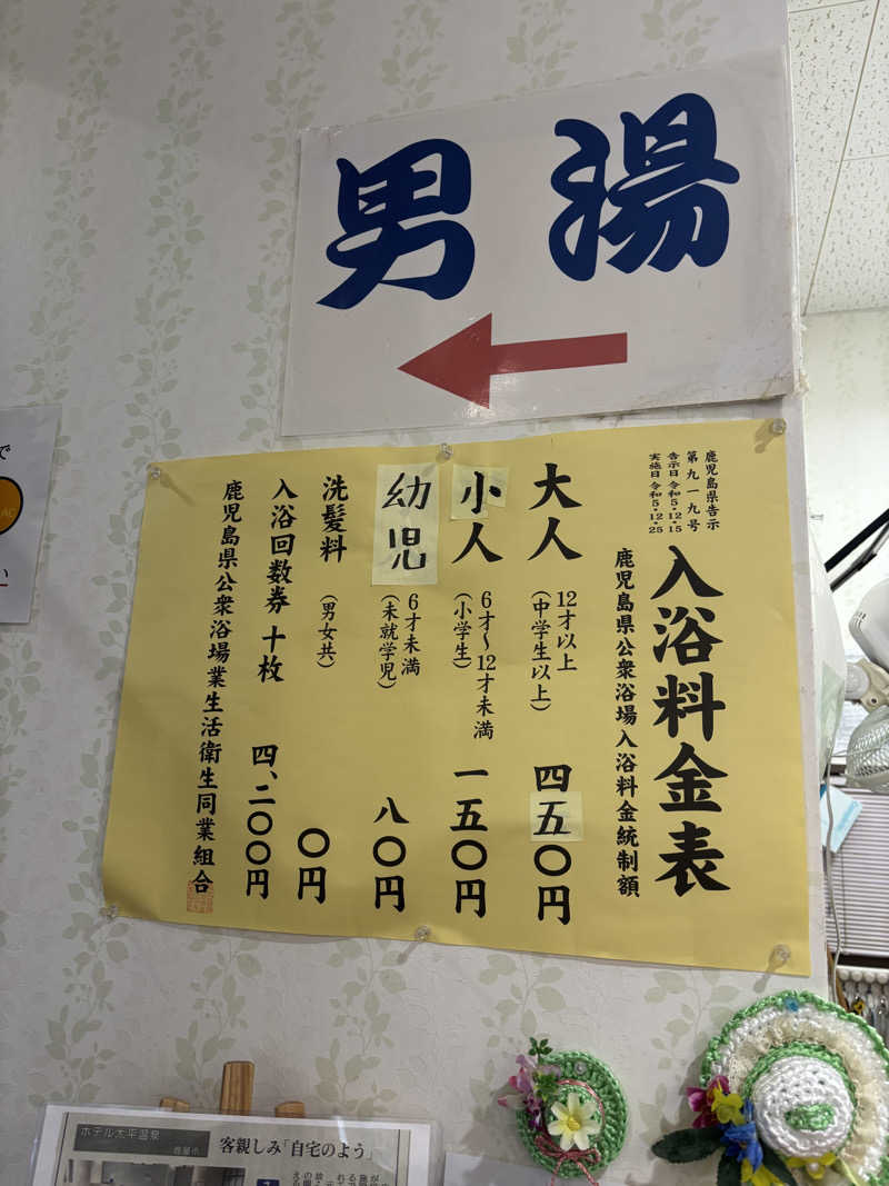 ミッケさんさんのホテル太平温泉のサ活写真