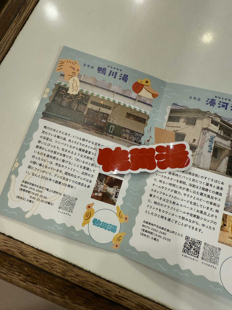 kaikaiさんの鴨川湯のサ活写真