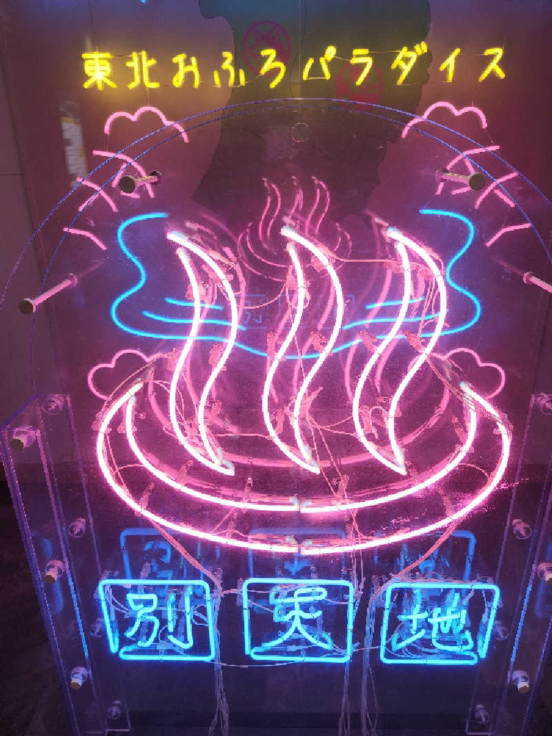 奇遇さんのスパメッツァ 仙台 竜泉寺の湯のサ活写真