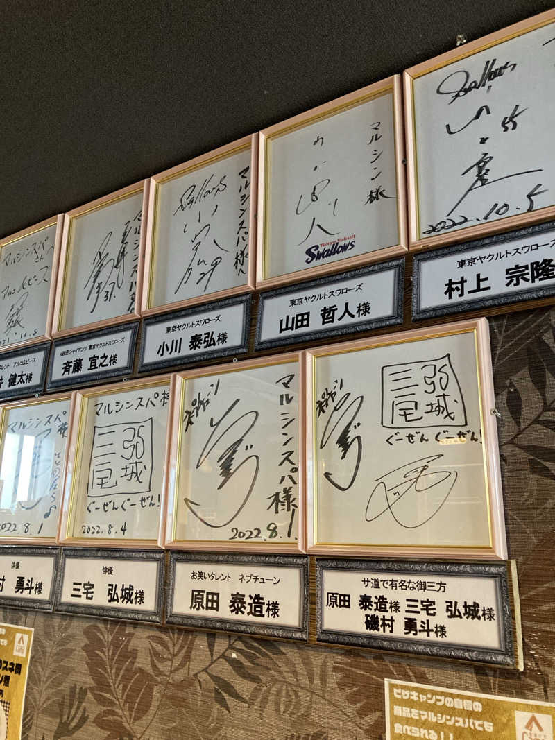 はっしーさんの天空のアジト マルシンスパのサ活写真
