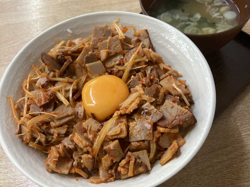 ネギチャ丼 : サウナセンター新大久保(旧サウナホテルニュー大泉 新