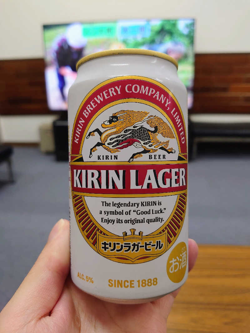 き〇湯で沈没するアヒリュ隊長さんのテレビ温泉のサ活写真
