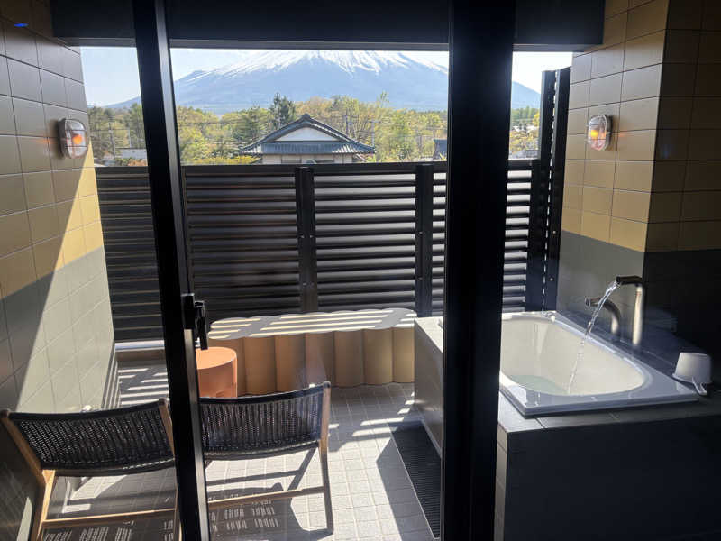 サウナ教さんの富士山の見える全室個室サウナ付旅館 しずくのサ活写真