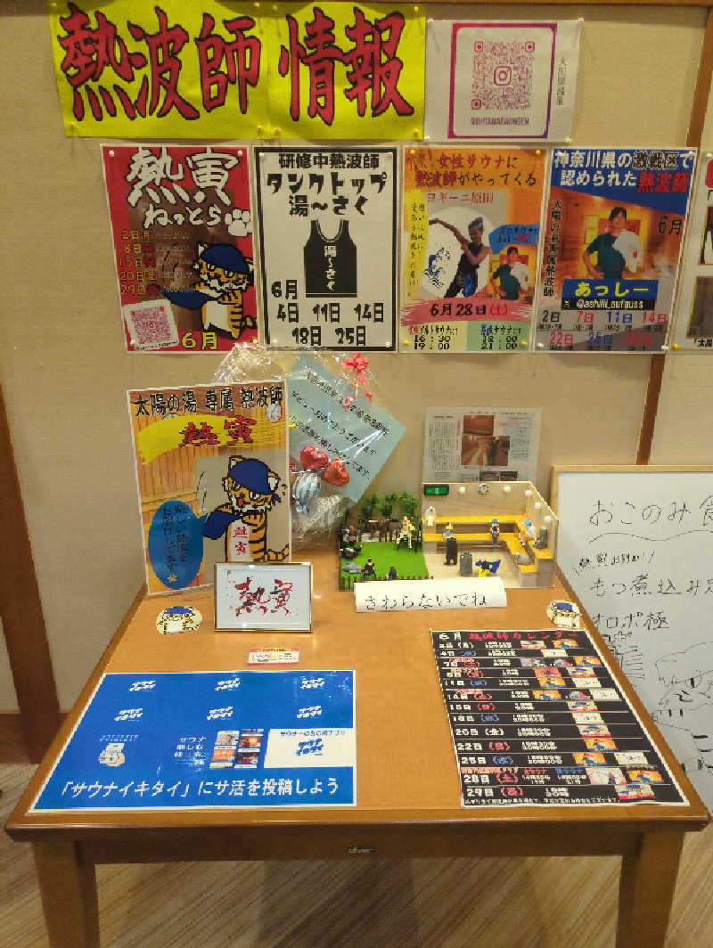 鰆さんの大田原温泉 太陽の湯のサ活写真