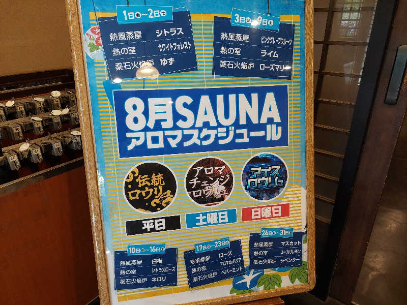 よちぼう@水風船サウナーさんの天然温泉 延羽の湯 鶴橋店のサ活写真