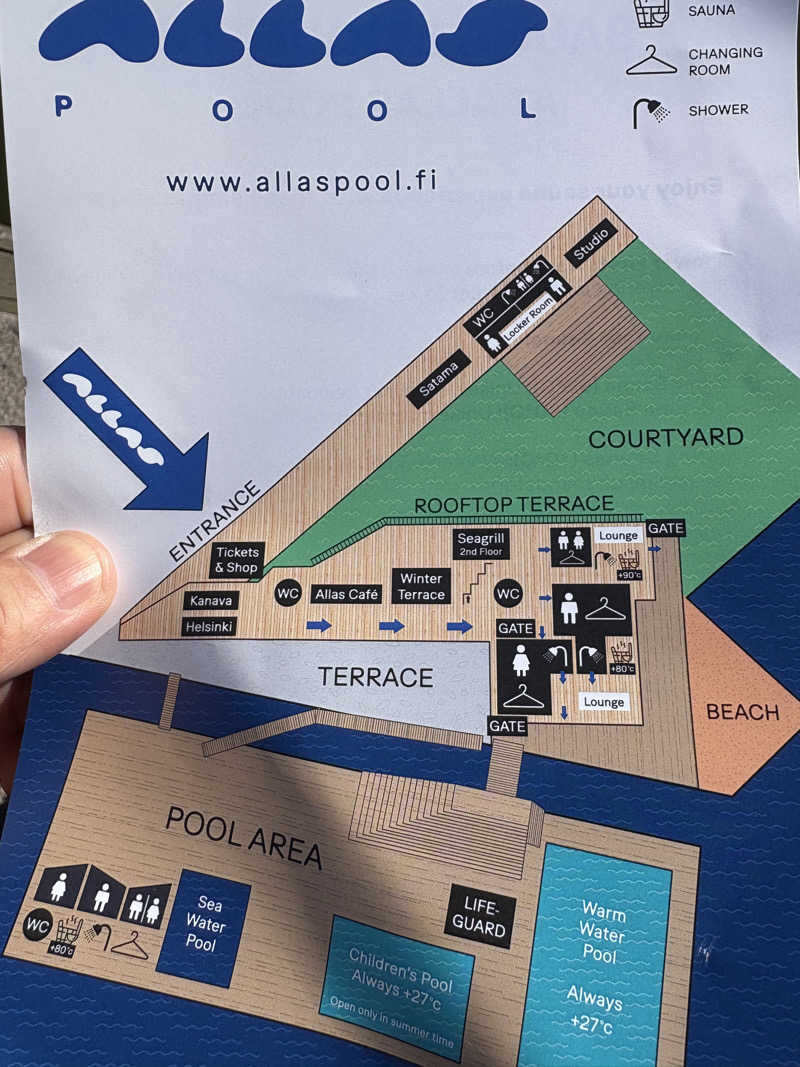 働かない生物さんのAllas Sea Poolのサ活写真