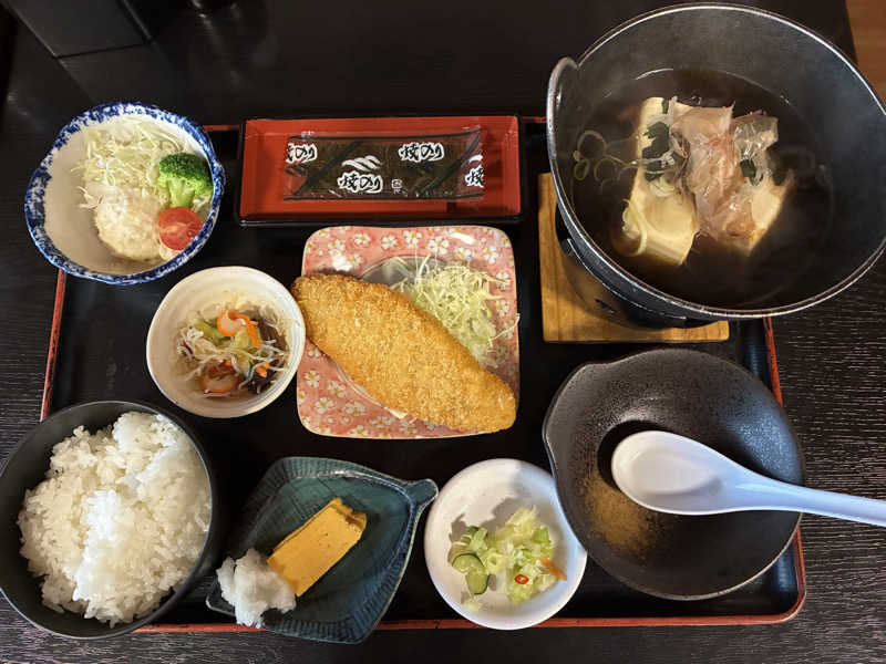 朝定食 : スパ・アルプス（富山市）のサウナ飯 - サウナイキタイ