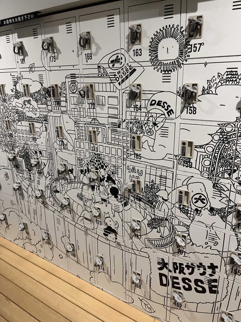 バレルさんの大阪サウナDESSEのサ活写真