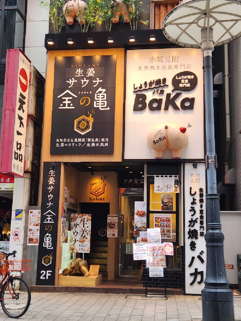 キッムーラさんの生姜サウナ 金の亀のサ活写真