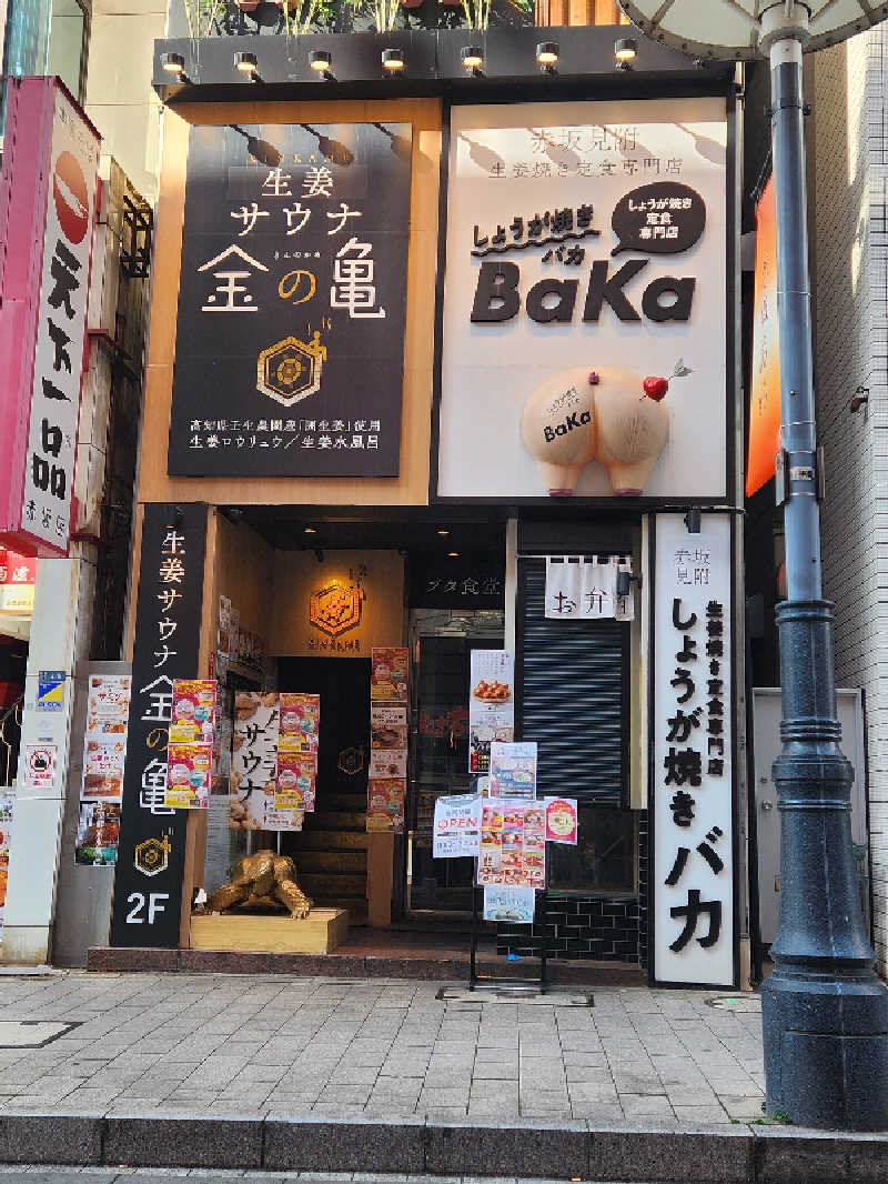 キッムーラさんの生姜サウナ 金の亀のサ活写真