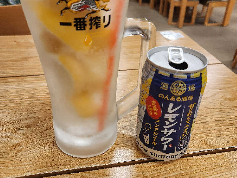 のんある酒場レモンサワー+ゴロゴロレモンジョッキ