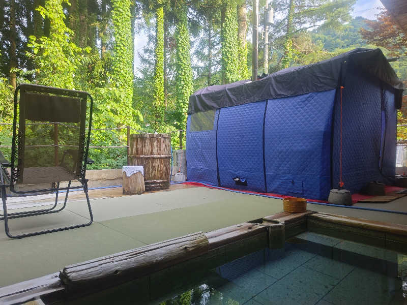 けんらいんさんの森のサウナ 山紫水明【一里野高原ホテル ろあん 施設内】のサ活写真