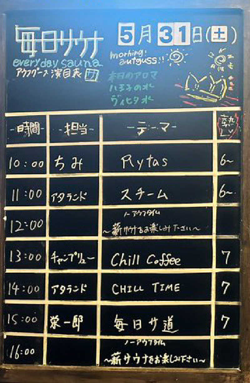 XRAさんの毎日サウナ 八王子店のサ活写真