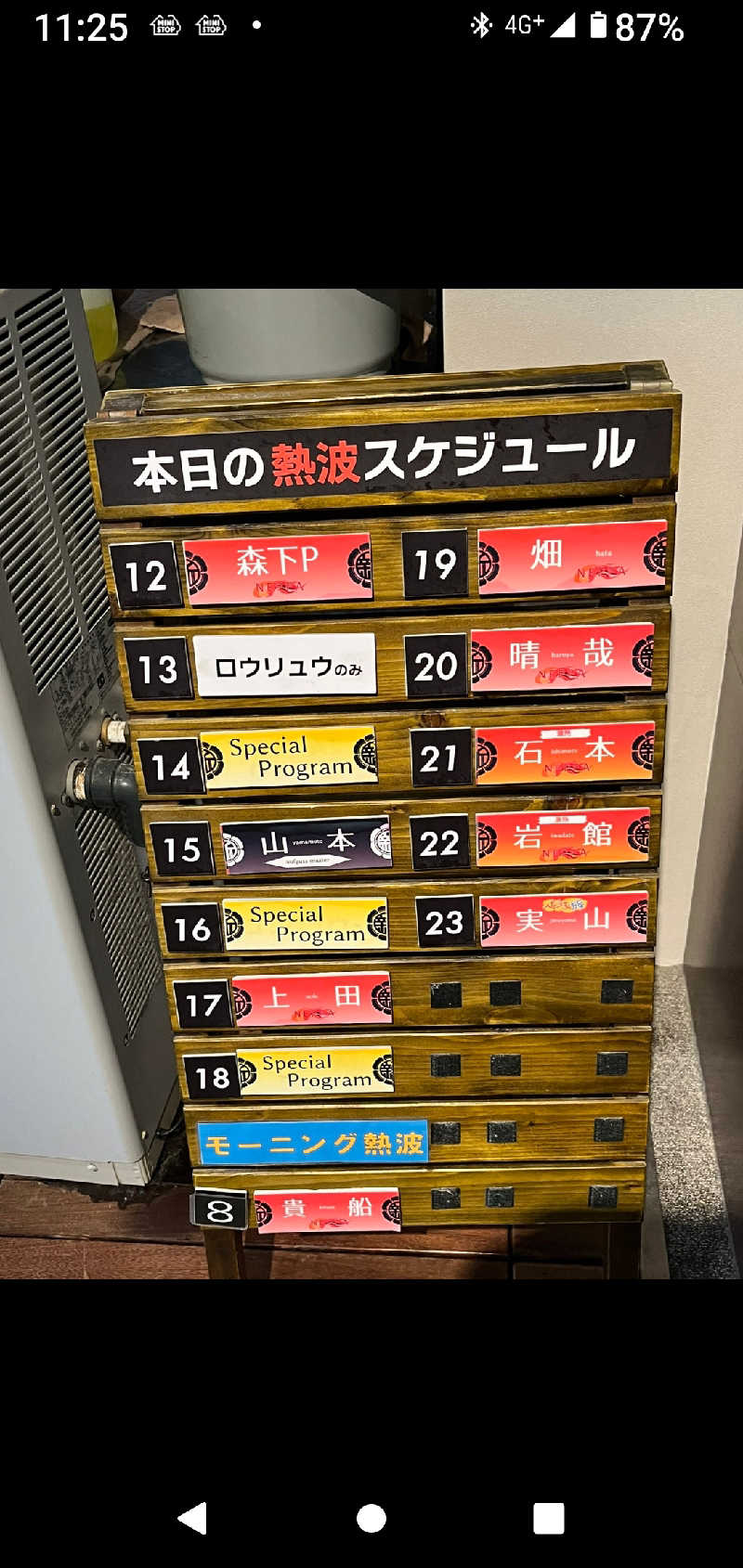 つよぽんさんの新岐阜サウナのサ活写真