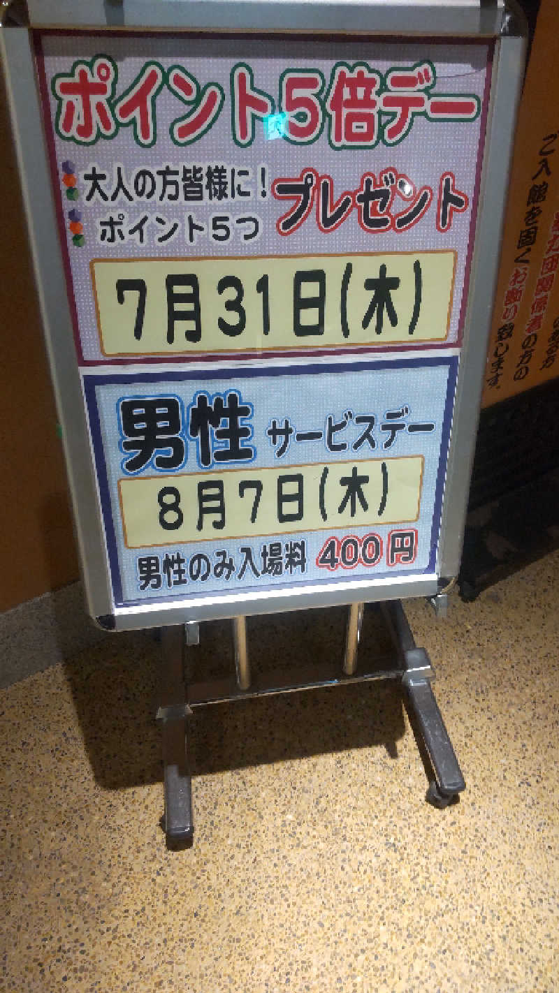 つよぽんさんの季の邸 天然温泉鍋田川のサ活写真