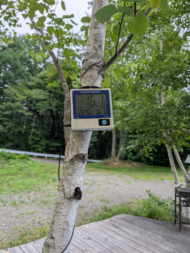 佐藤　顕治さんのかたしな高原しらかばサウナのサ活写真