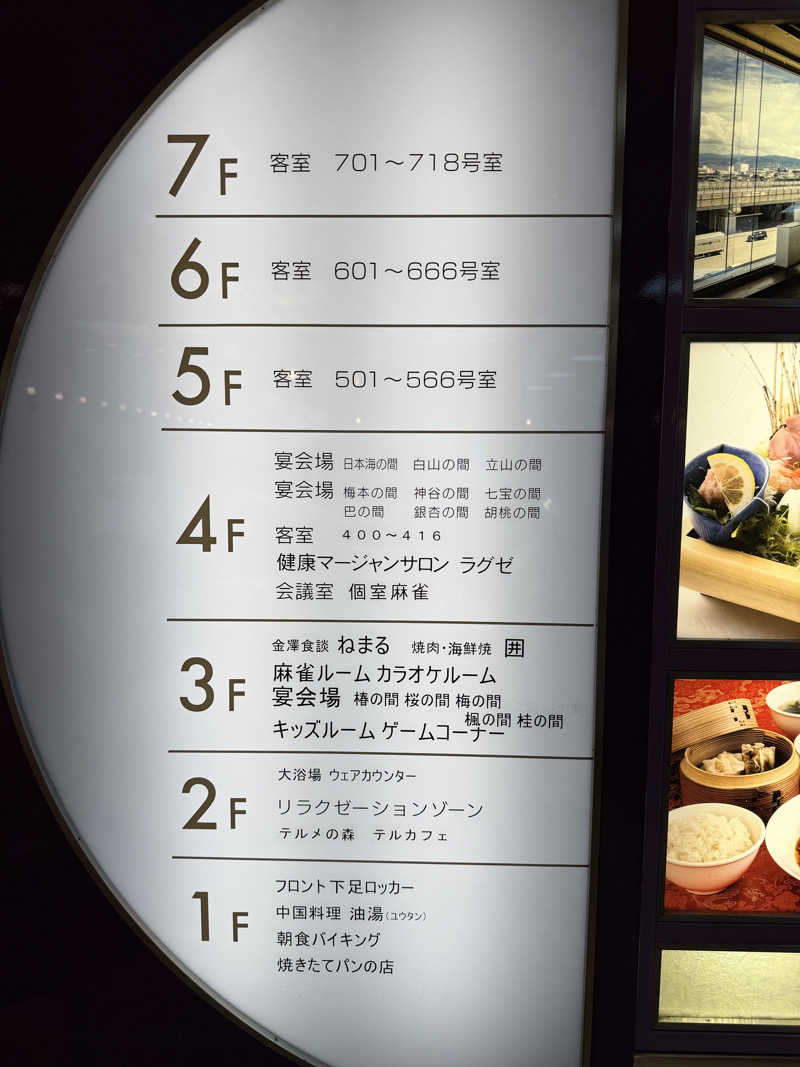 ととのったーさんの天然温泉リラックスパーク テルメ金沢のサ活写真