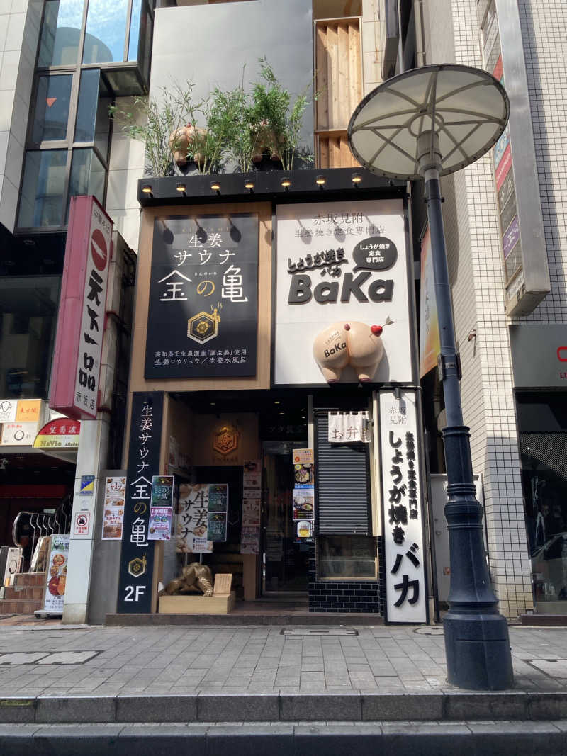 ケロケロさんの生姜サウナ「金の亀」のサ活写真