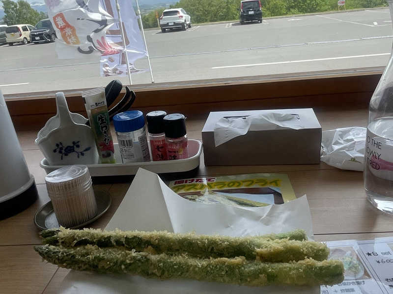 アスパラのフライ