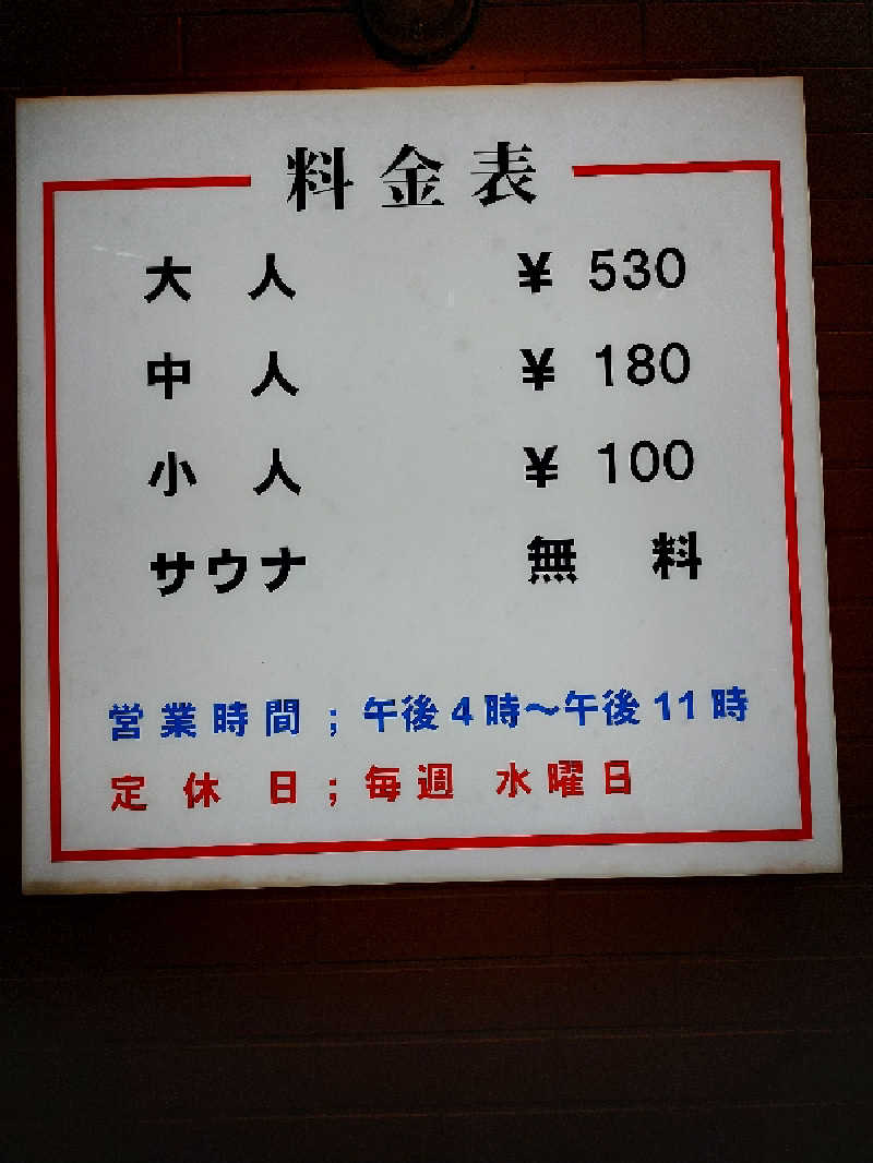 🦍中型ゴリラ🦍さんの鳴海温泉のサ活写真