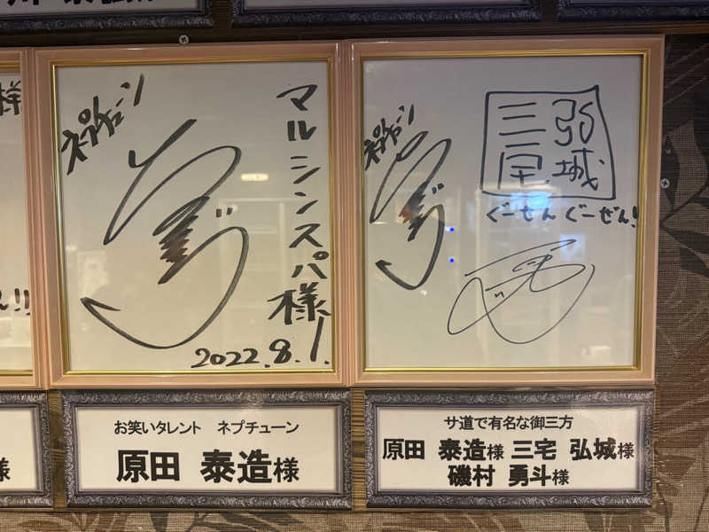 蒸しむらさんの天空のアジト マルシンスパのサ活写真