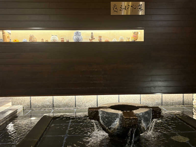 〇〇と熱気は高いところがお好きさんのふくろうの湯のサ活写真