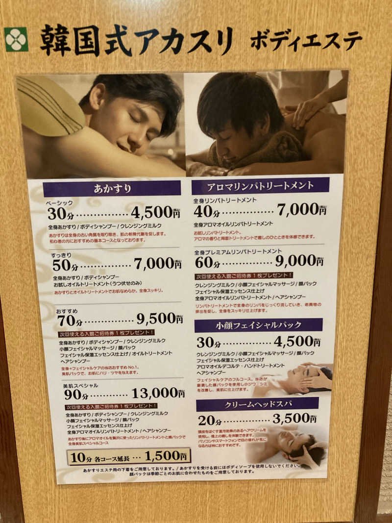 わぁはんさんの溝口温泉 喜楽里のサ活写真