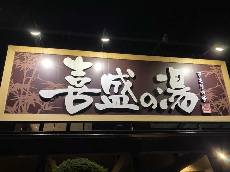 匿名サウナーさんの喜盛の湯のサ活写真