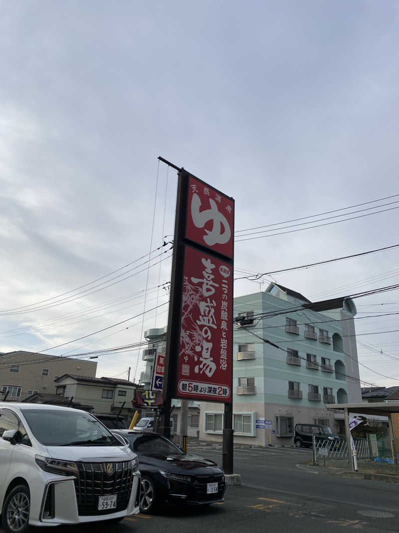 匿名サウナーさんの喜盛の湯のサ活写真