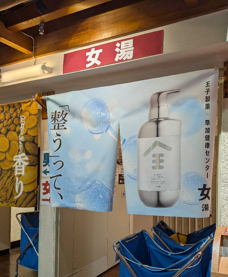 ドラミちゃんさんの湯乃泉 草加健康センターのサ活写真