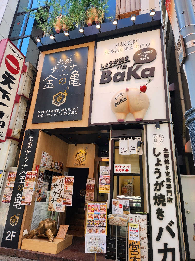 はたはたさんの生姜サウナ「金の亀」のサ活写真