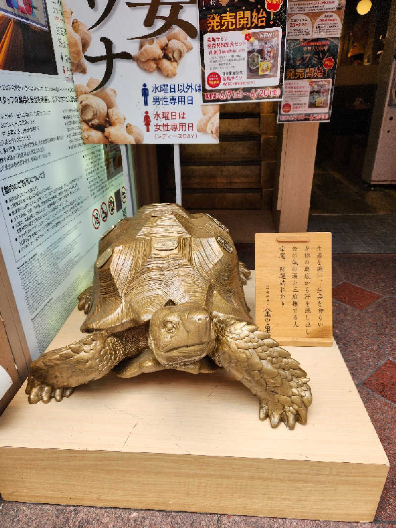 はたはたさんの生姜サウナ「金の亀」のサ活写真