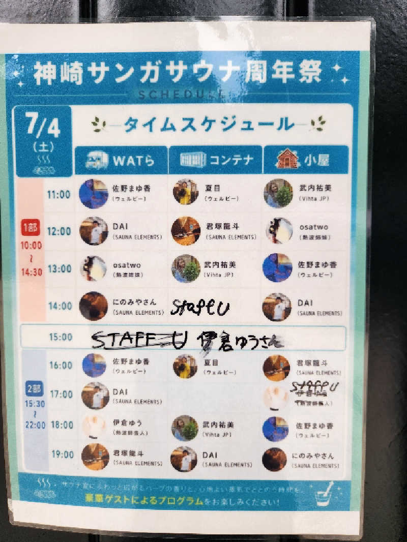 はたはたさんのKanzaki Sanga Saunaのサ活写真