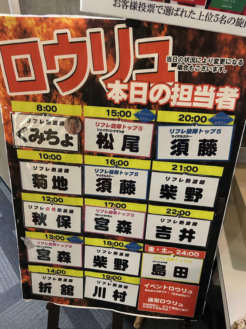 みっちぃさんのニコーリフレ SAPPOROのサ活写真