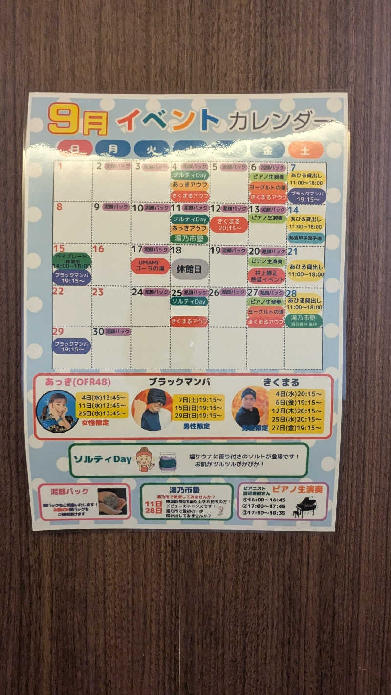 みちらさんの湯乃市 藤沢柄沢店のサ活写真