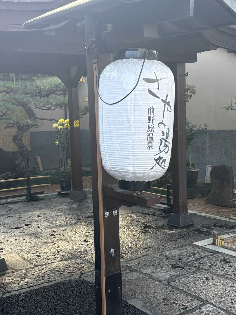とっきーさんの前野原温泉 さやの湯処のサ活写真