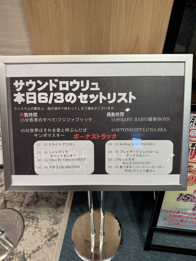 ぴのぐりさんのおふろの王様 志木店のサ活写真